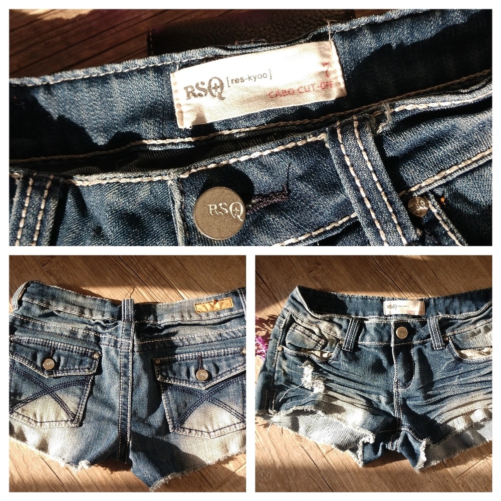 RSQ Cabo Cutoff Jean Shorts